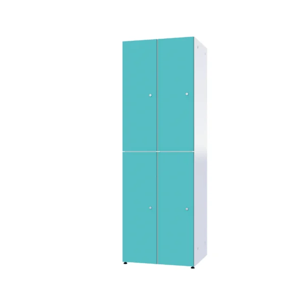 Modulaire metalen kast met HPL