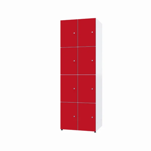 Modulaire metalen kast met HPL