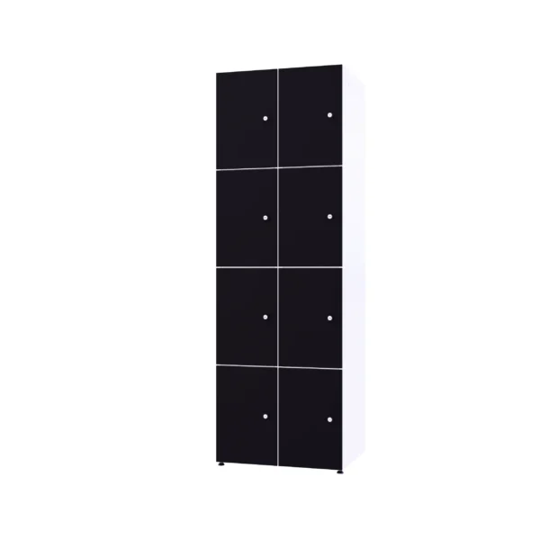 Modulaire metalen kast met HPL