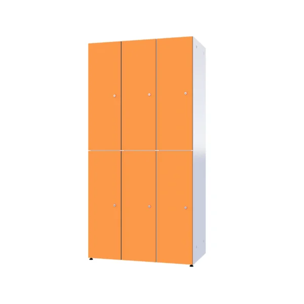 Modulaire metalen kast met HPL