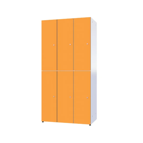 Modulaire metalen kast met HPL