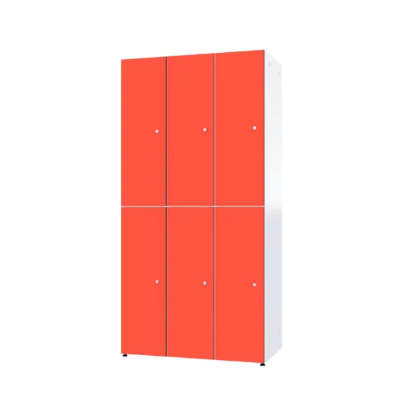 Modulaire metalen kast met HPL