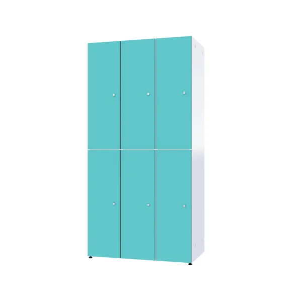 Modulaire metalen kast met HPL