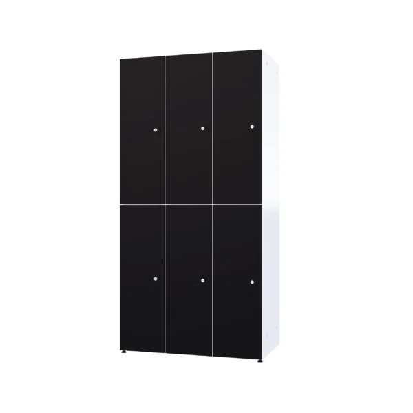 Modulaire metalen kast met HPL