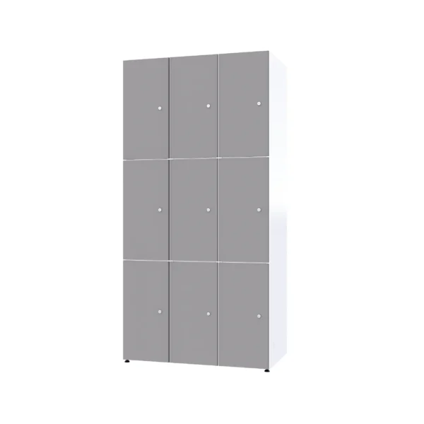 Modulaire metalen kast met HPL