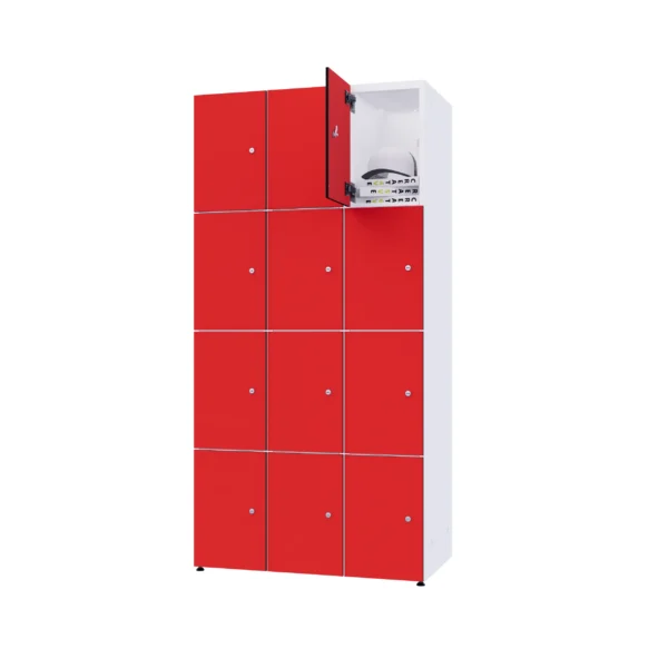 Modulaire metalen kast met HPL