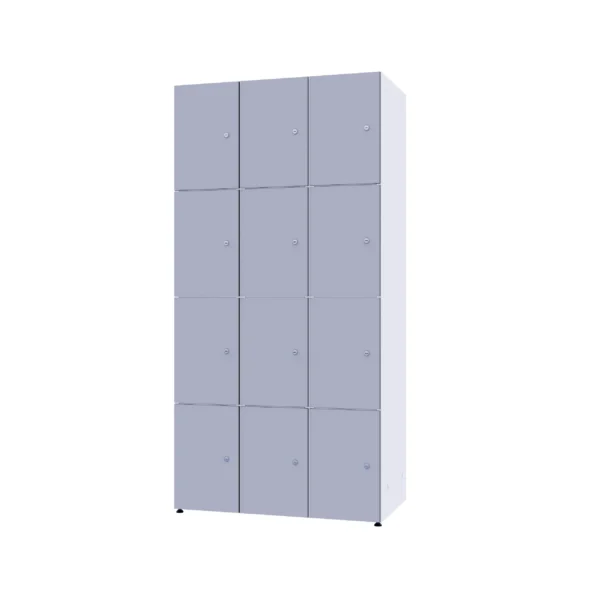 Modulaire metalen kast met HPL
