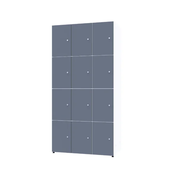Modulaire metalen kast met HPL