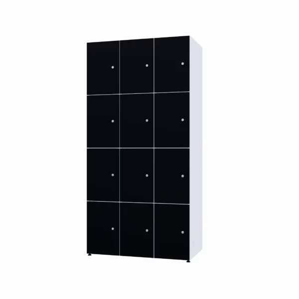 Modulaire metalen kast met HPL