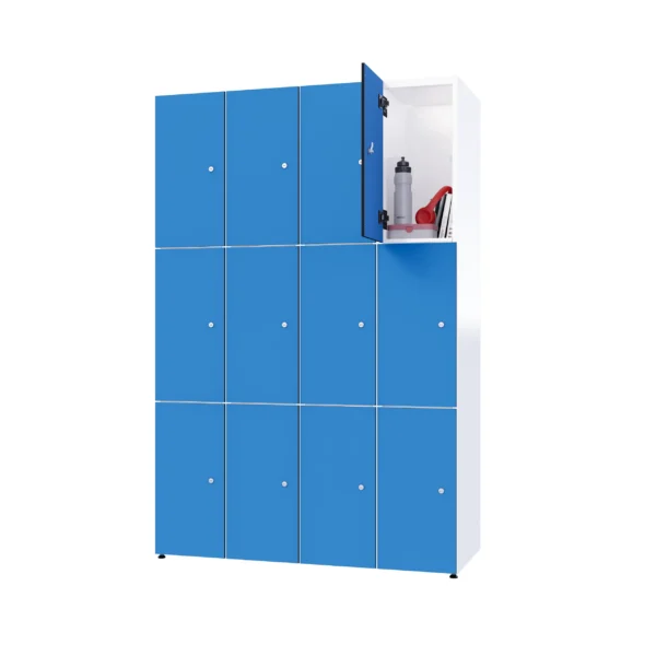 Modulaire metalen kast met HPL