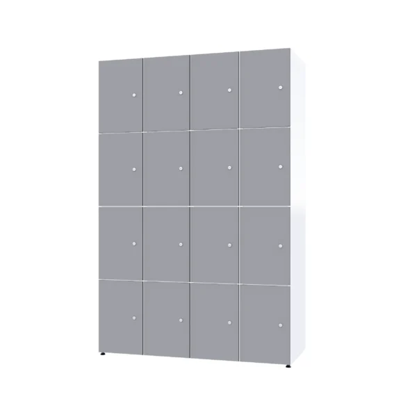 Modulaire metalen kast met HPL