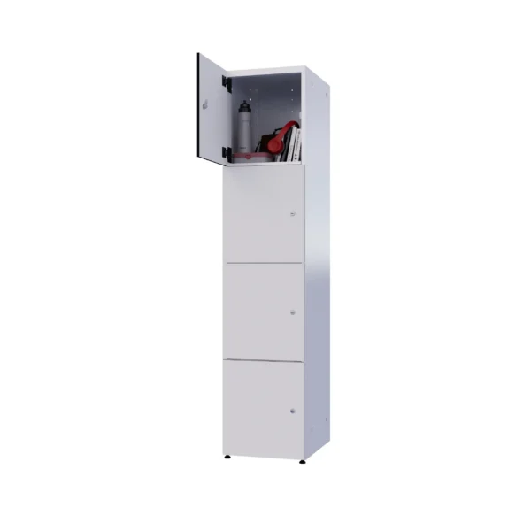Modulaire metalen kast met HPL
