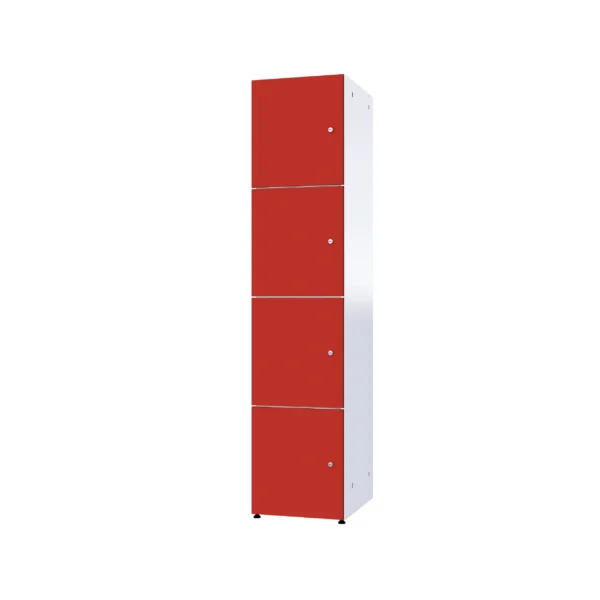 Modulaire metalen kast met HPL