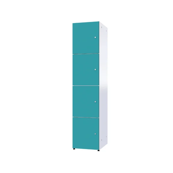 Modulaire metalen kast met HPL