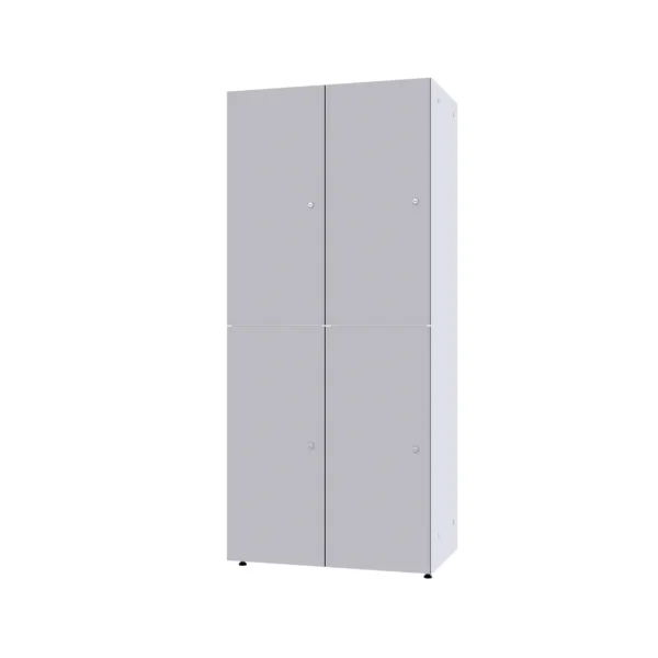 Modulaire metalen kast met HPL