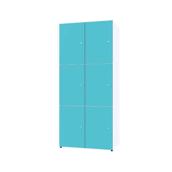 Modulaire metalen kast met HPL