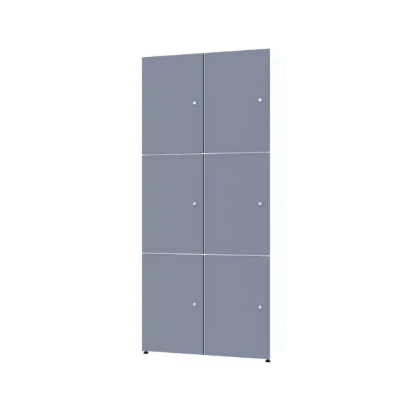 Modulaire metalen kast met HPL