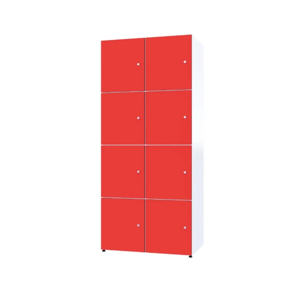 Modulaire metalen kast met HPL