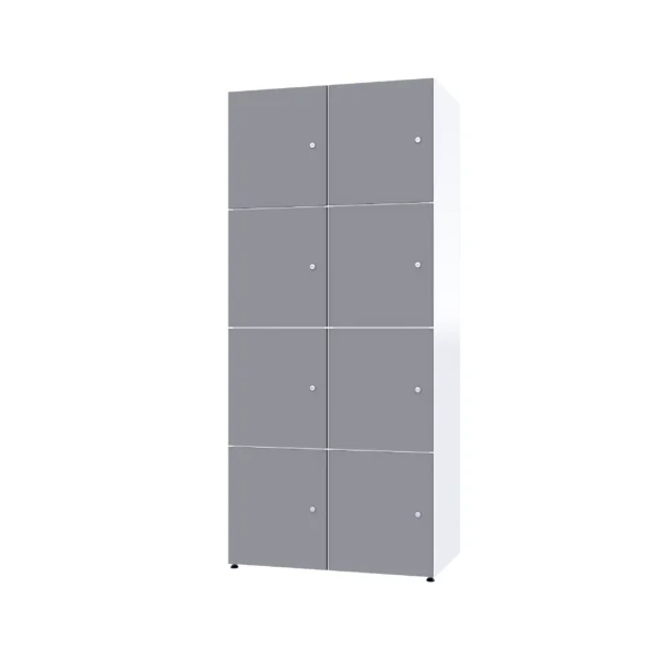 Modulaire metalen kast met HPL