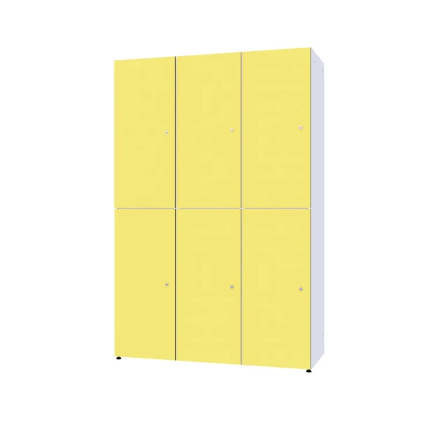 Modulaire metalen kast met HPL