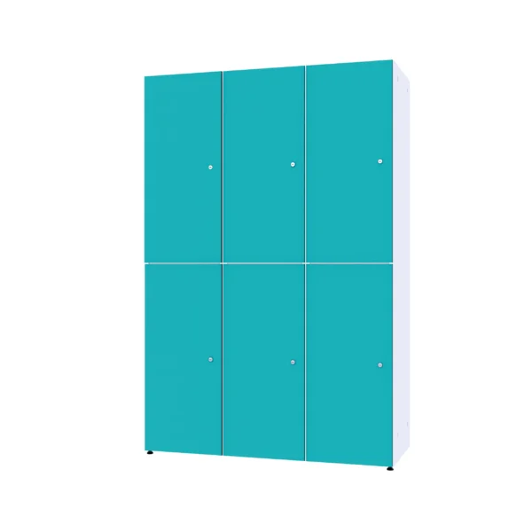 Modulaire metalen kast met HPL