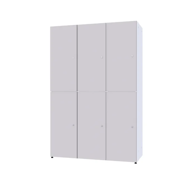 Modulaire metalen kast met HPL
