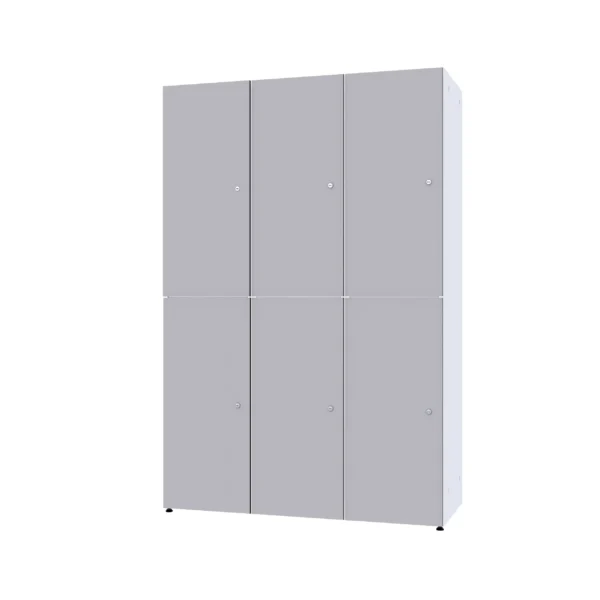 Modulaire metalen kast met HPL