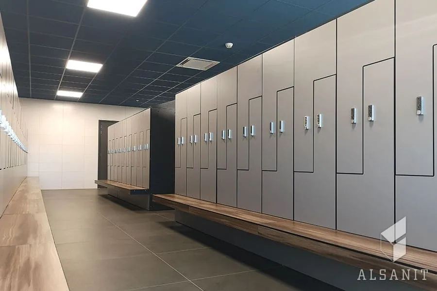 Zwembad lockers